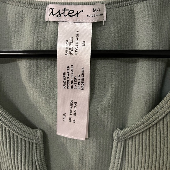 Sage Green Tank Top - Picture 3 of 3